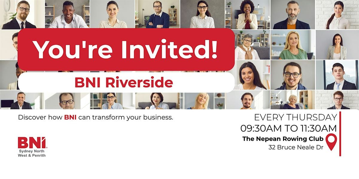 BNI Riverside Weekly Networking Meeting | Event in Penrith | AllEvents