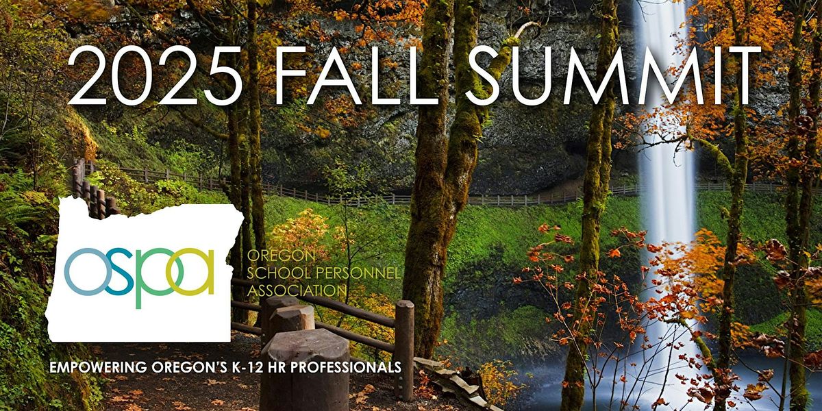OSPA Fall Summit 2025, 22 September | Event in Portland | AllEvents