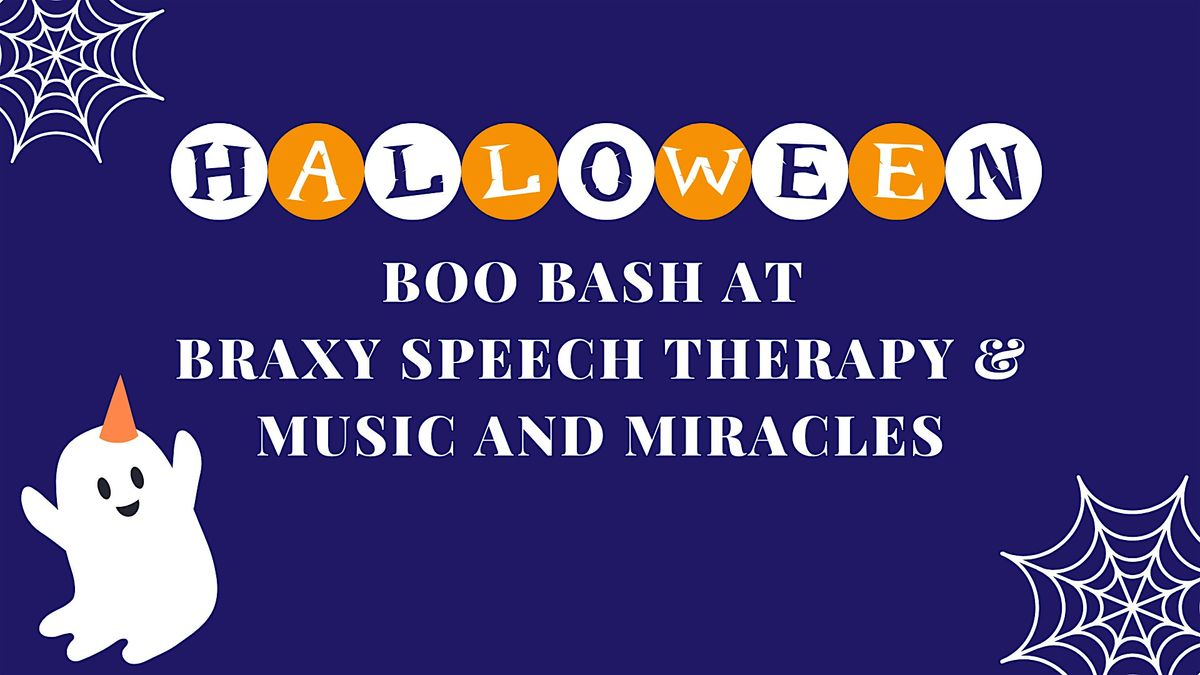 Boo Bash with Braxy Speech Therapy and Music and Miracles, 26 October | Event in Brentwood | AllEvents