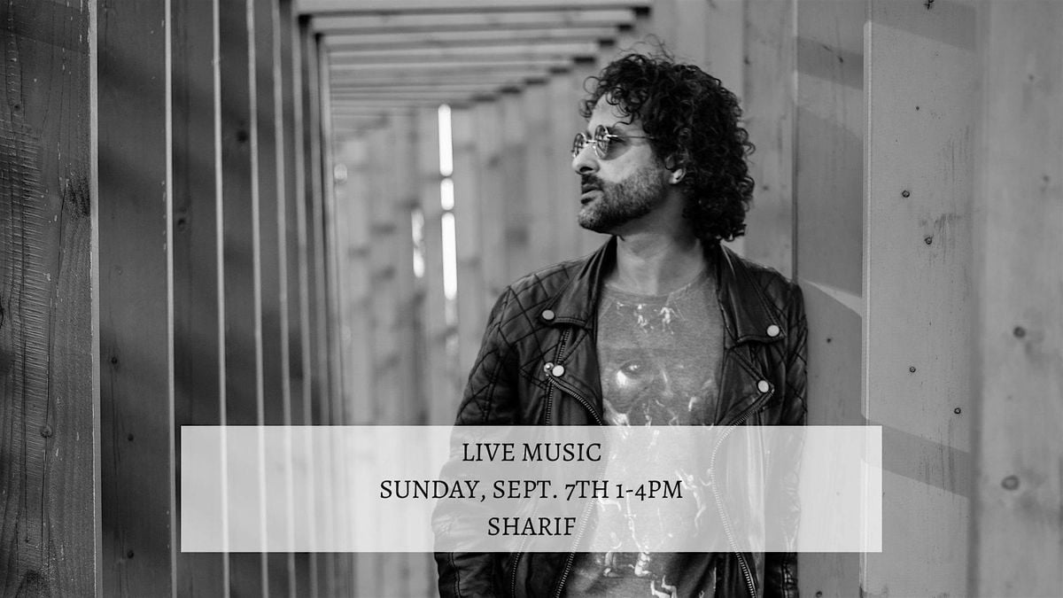 Live Music by Sharif at Lost Barrel Brewing, 7 September | Event in Middleburg | AllEvents