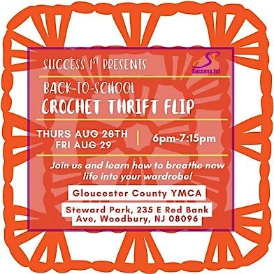 Crochet Series- Back to School Thrift Flip, 29 August | Event in Woodbury | AllEvents