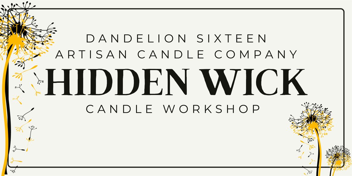 Hidden Wick Candle Workshop, 21 August | Event in Fort Worth | AllEvents