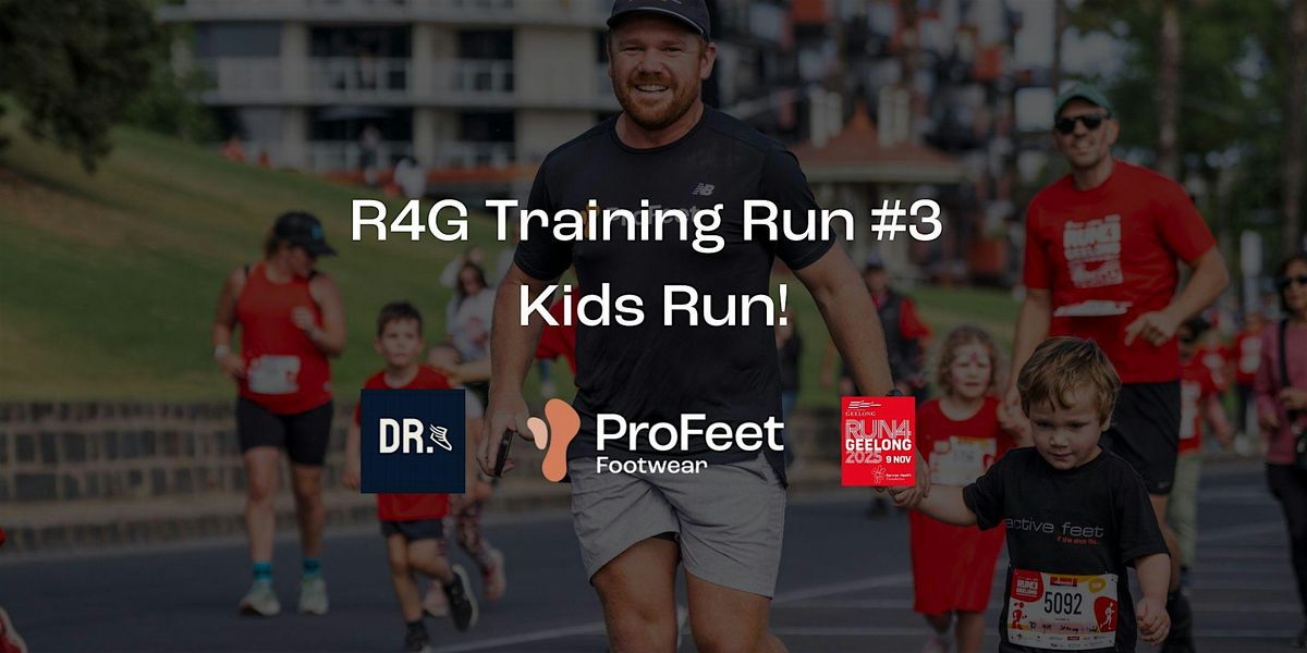 R4G Training Run #3 - Kids Run! - Powered by Drysdale Runners & ProFeet, 11 October | Event in Drysdale