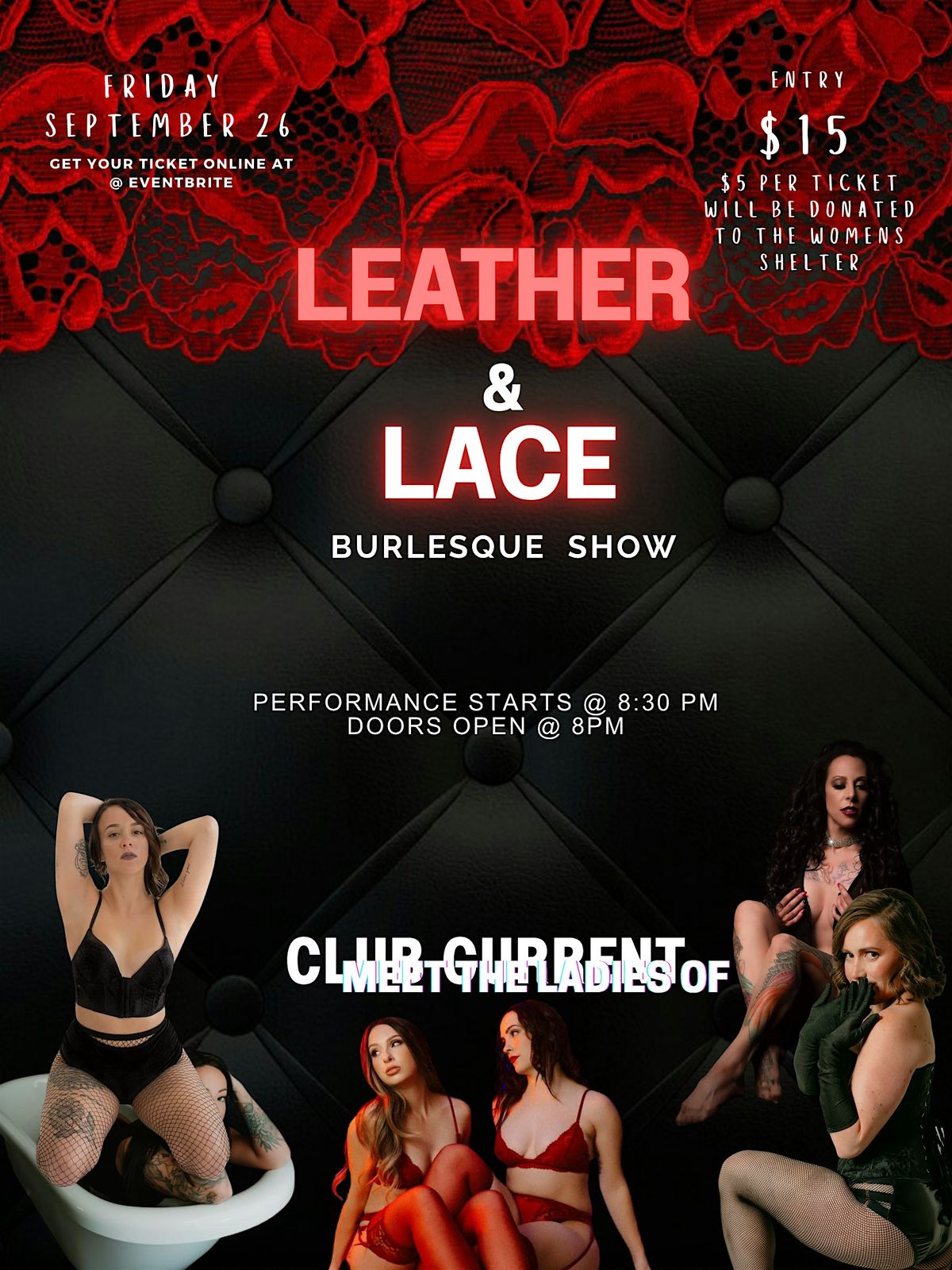 LEATHER & LACE, 26 September | Event in Kamloops | AllEvents