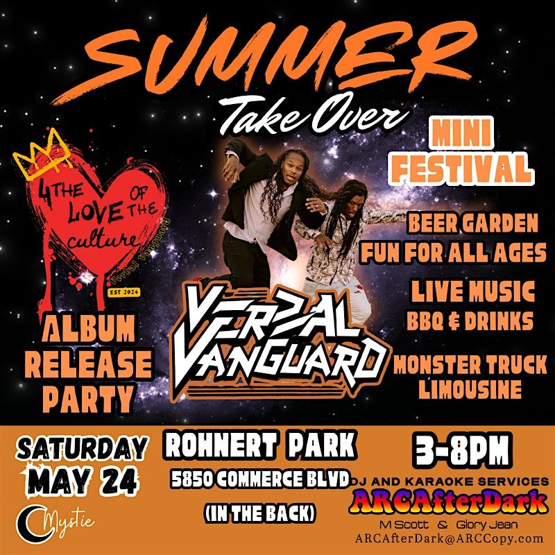 Verbal Vanguard Festival, 24 May | Event in Rohnert Park | AllEvents
