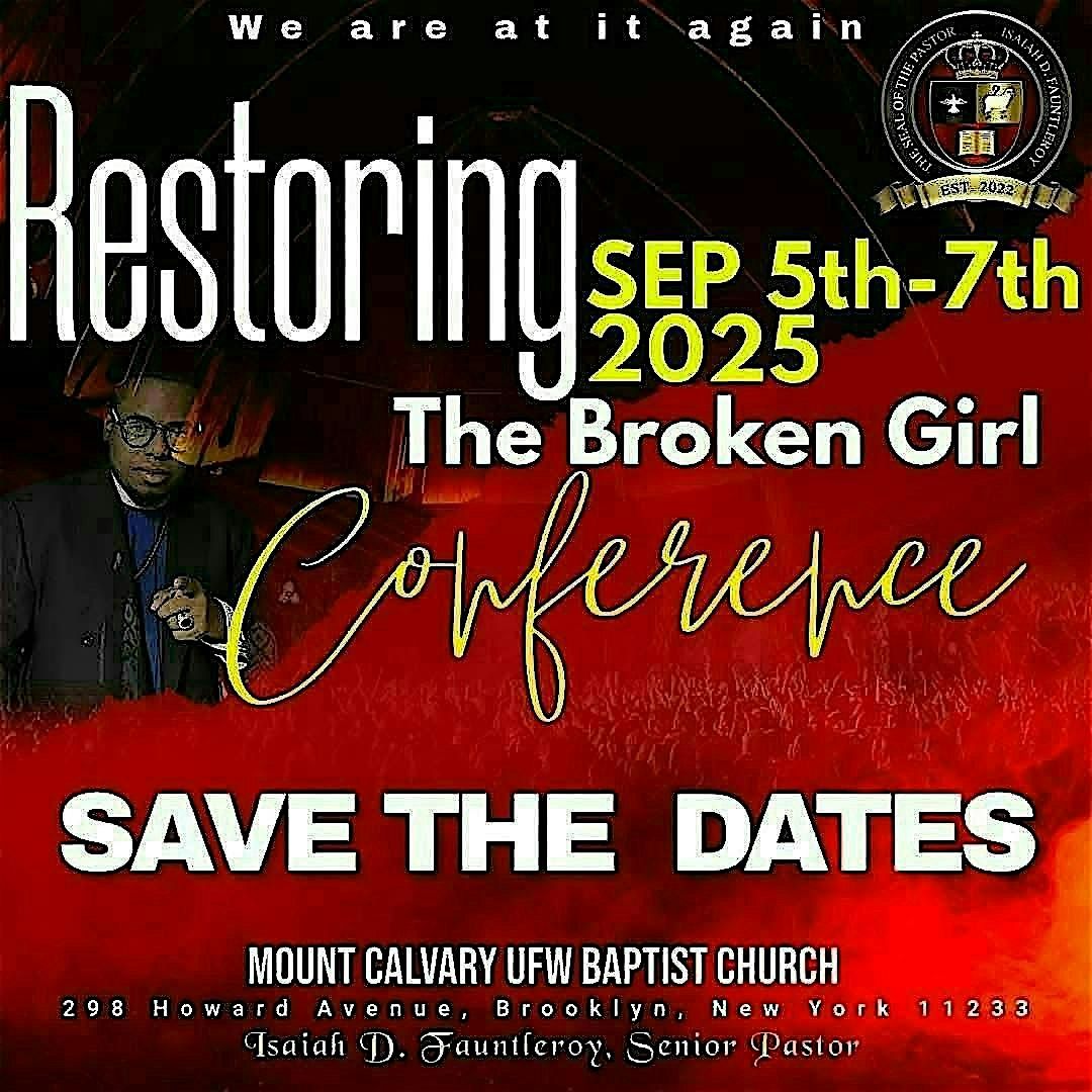 Restoring The Broken Girl Conference, 5 September | Event in Brooklyn | AllEvents
