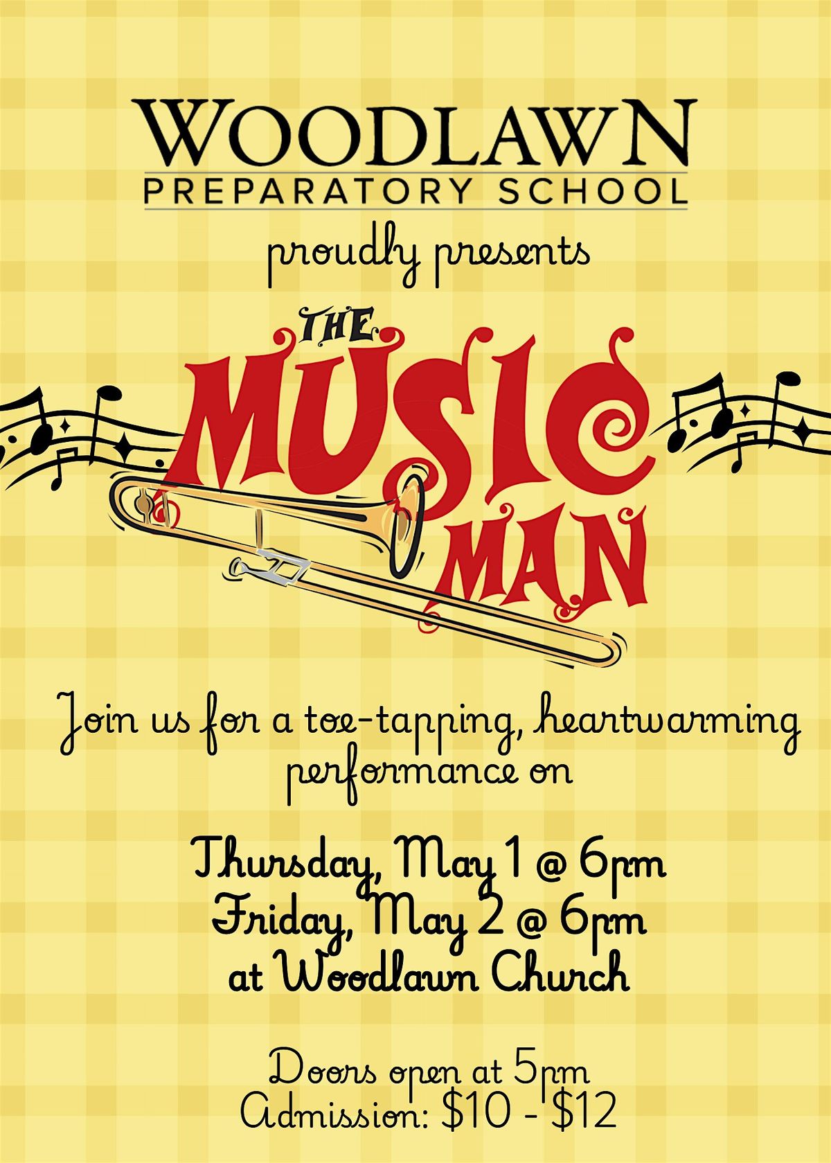 Woodlawn Prep Presents The Music Man (Night 2) | Event in Columbia | AllEvents