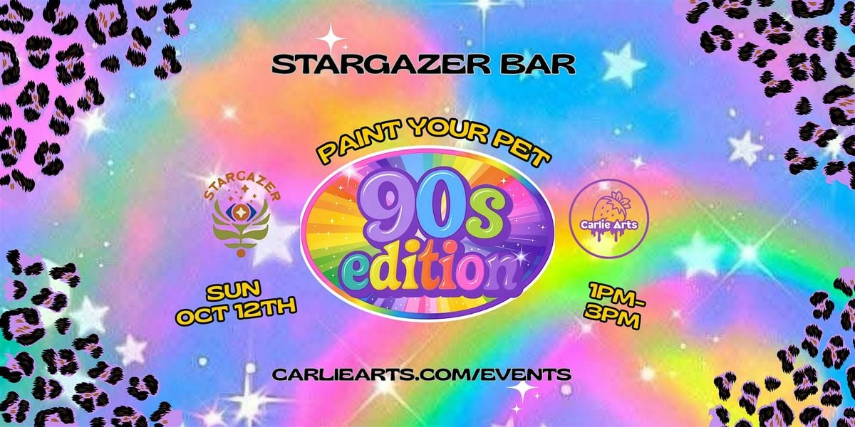 Paint Your Pet: 90s Neon & Sparkle Edition!, 12 October | Event in Austin | AllEvents