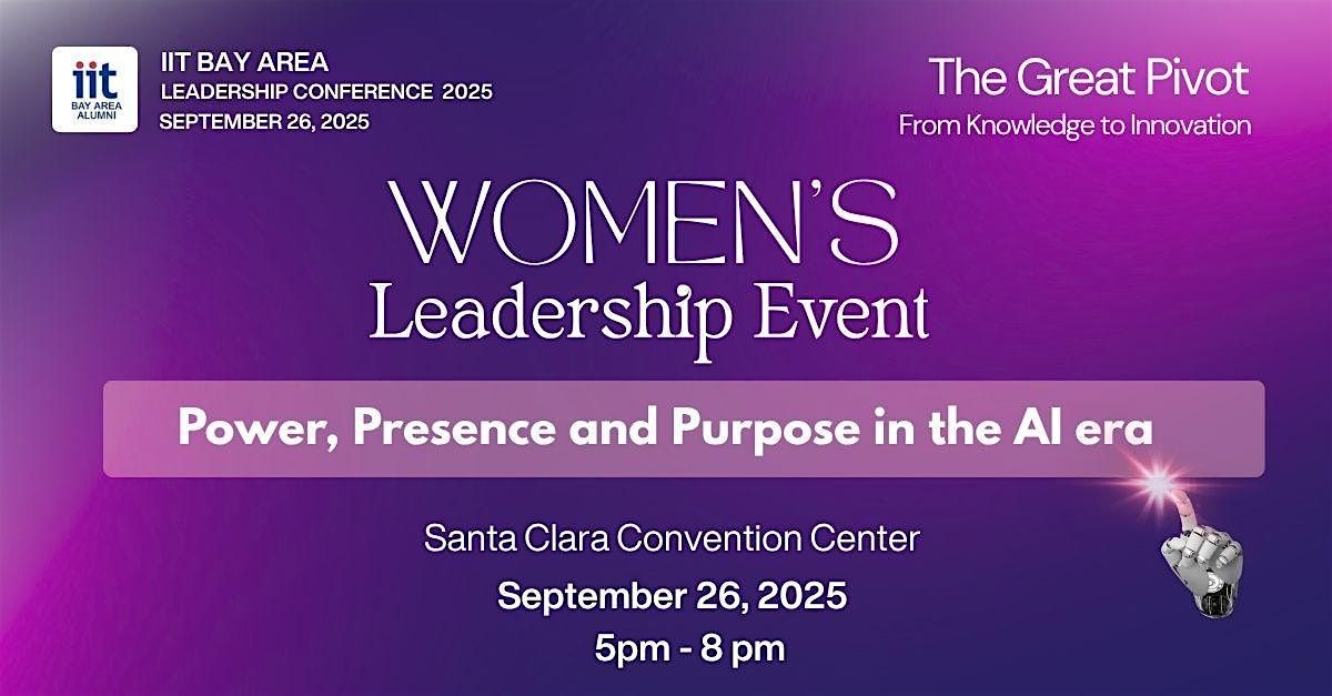 Power, Presence, and Purpose in the AI Era, 26 September | Event in Santa Clara | AllEvents