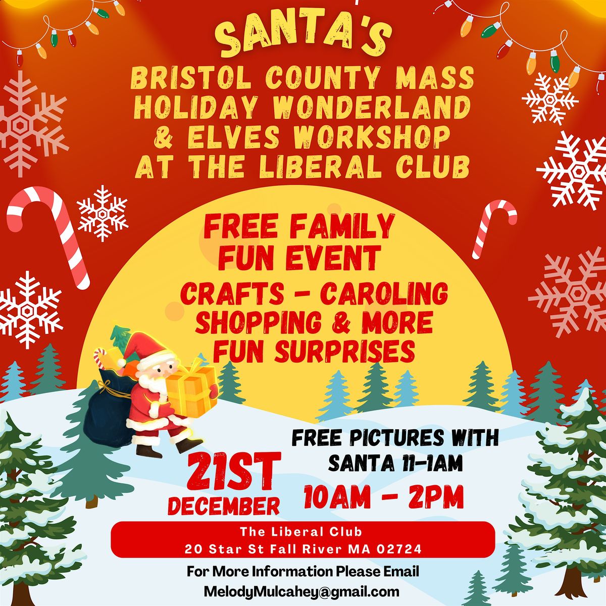 Santas Bristol County Holiday Wonderland & Elves Room - FREE Pics w ...