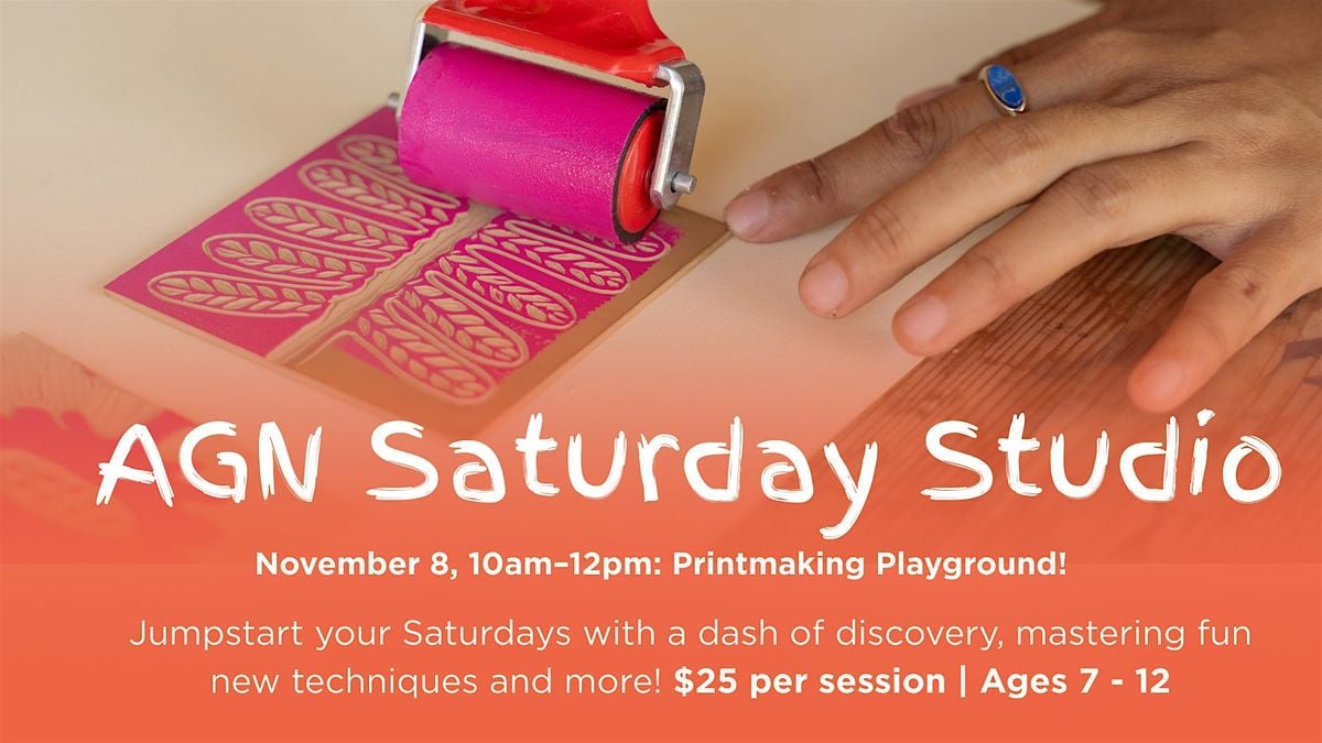AGN Saturday Studio: Printmaking Playground!, 8 November | Event in Cobourg | AllEvents