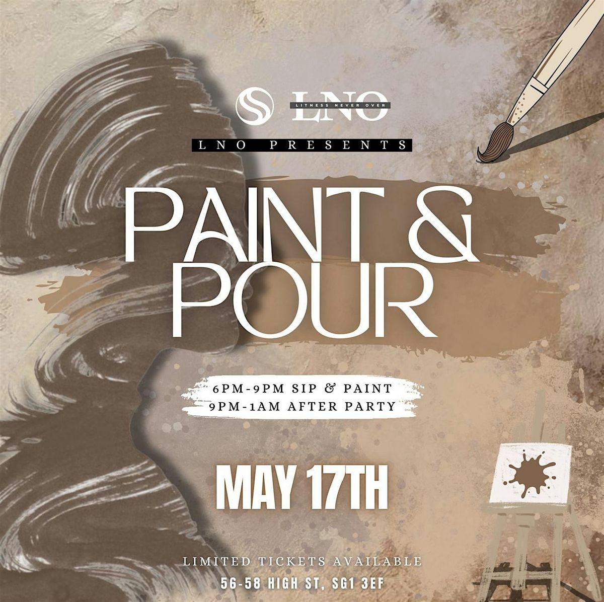 Paint And Pour!, 17 May | Event in Stevenage | AllEvents