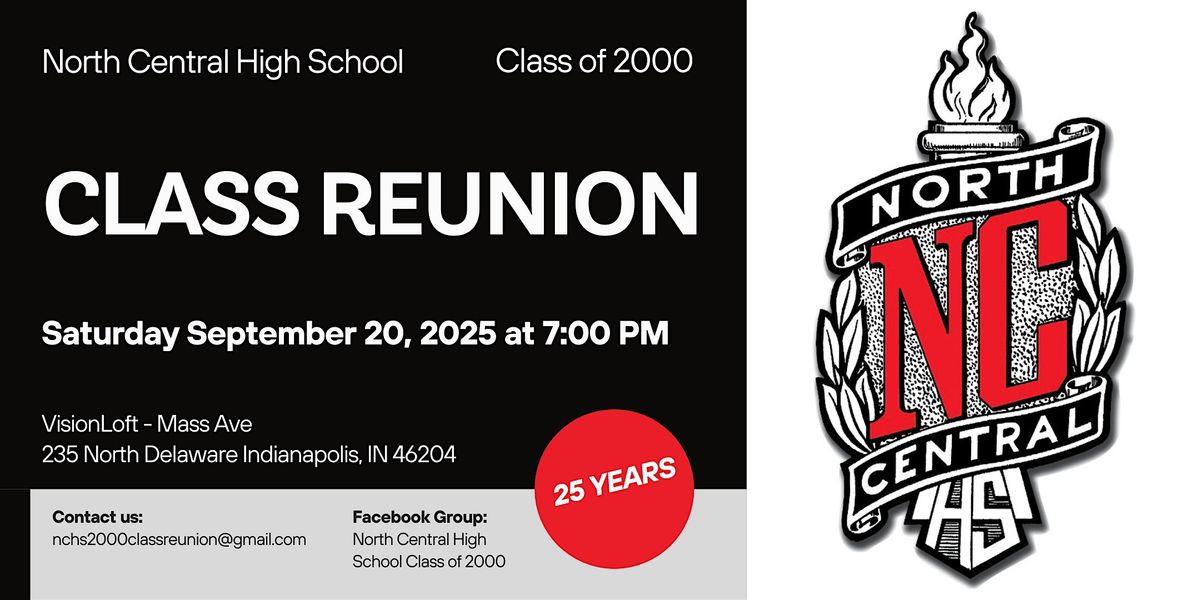 ✨ Let’s Reunite! NC Class of 2000 | 25 Years Later Celebration, 20 September | Event in Indianapolis | AllEvents