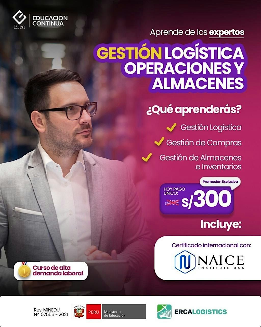 LOGISTICA , OPERACIONES Y ALMACENES, 25 August | Event in Lima | AllEvents