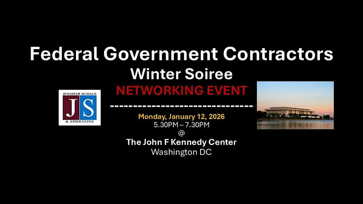 Federal Government Contractors Winter Soiree - Networking Event - 2026, 12 January | Event in Washington | AllEvents