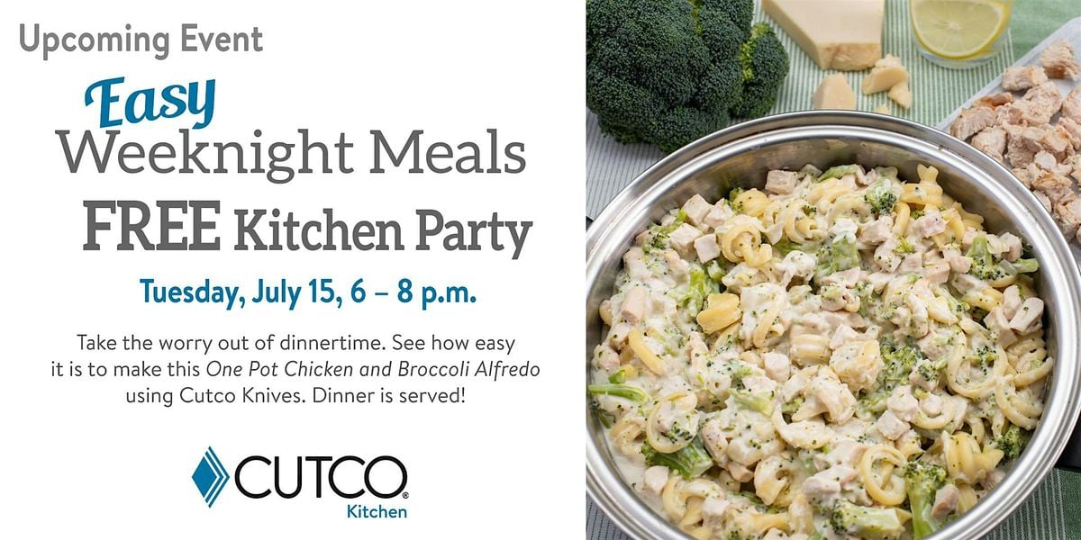 FREE Cooking Class: Easy Weeknight Meals, 15 July | Event in Roswell | AllEvents