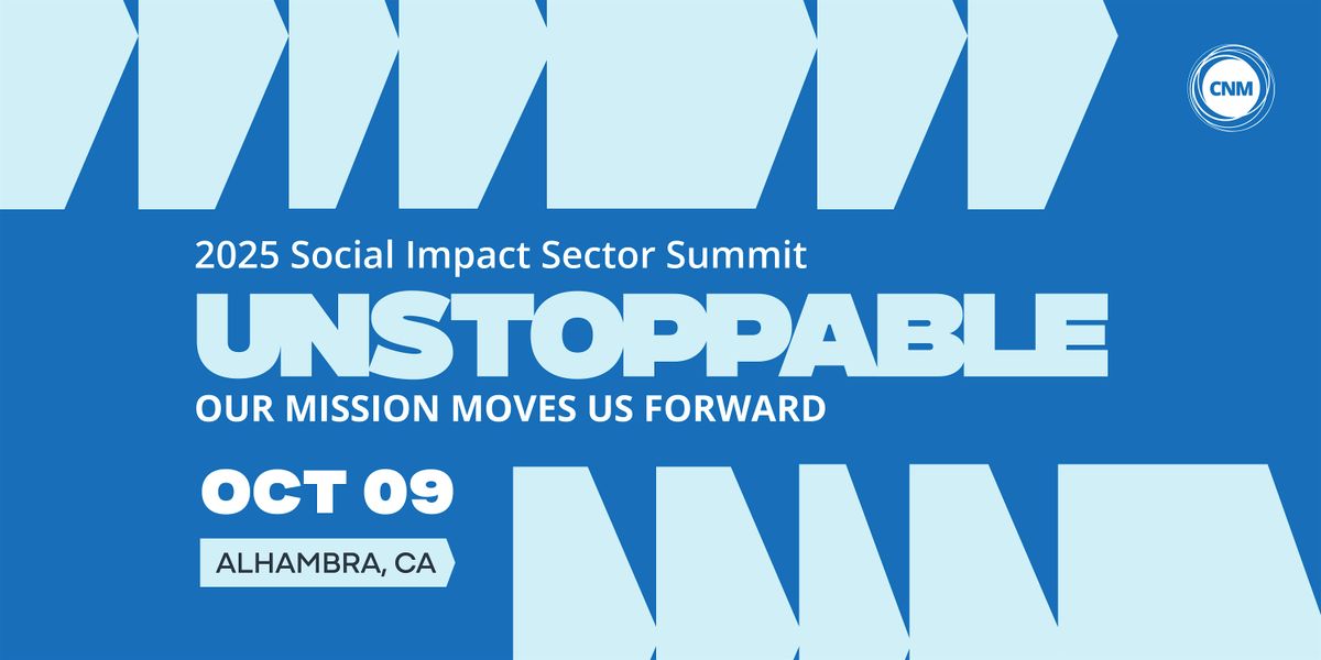 Social Impact Sector Summit: Unstoppable, 9 October | Event in Alhambra | AllEvents
