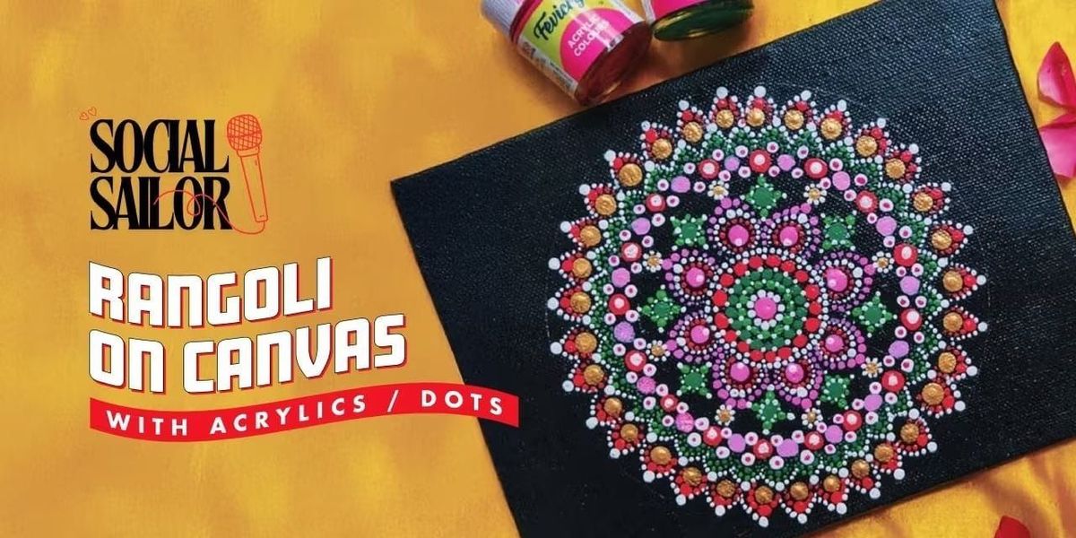 Rangoli on Canvas Workshop - Pune, 25 October | Event in Pune | AllEvents