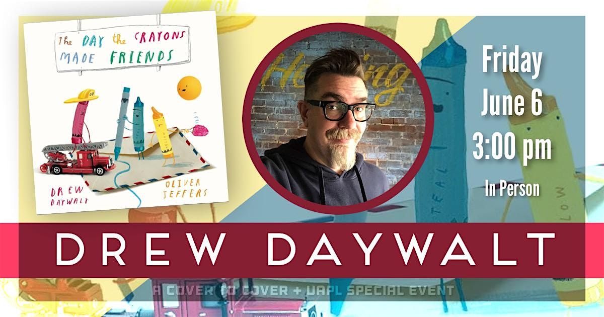 Author Drew Daywalt at Upper Arlington Public Library, 6 June | Event in Upper Arlington | AllEvents