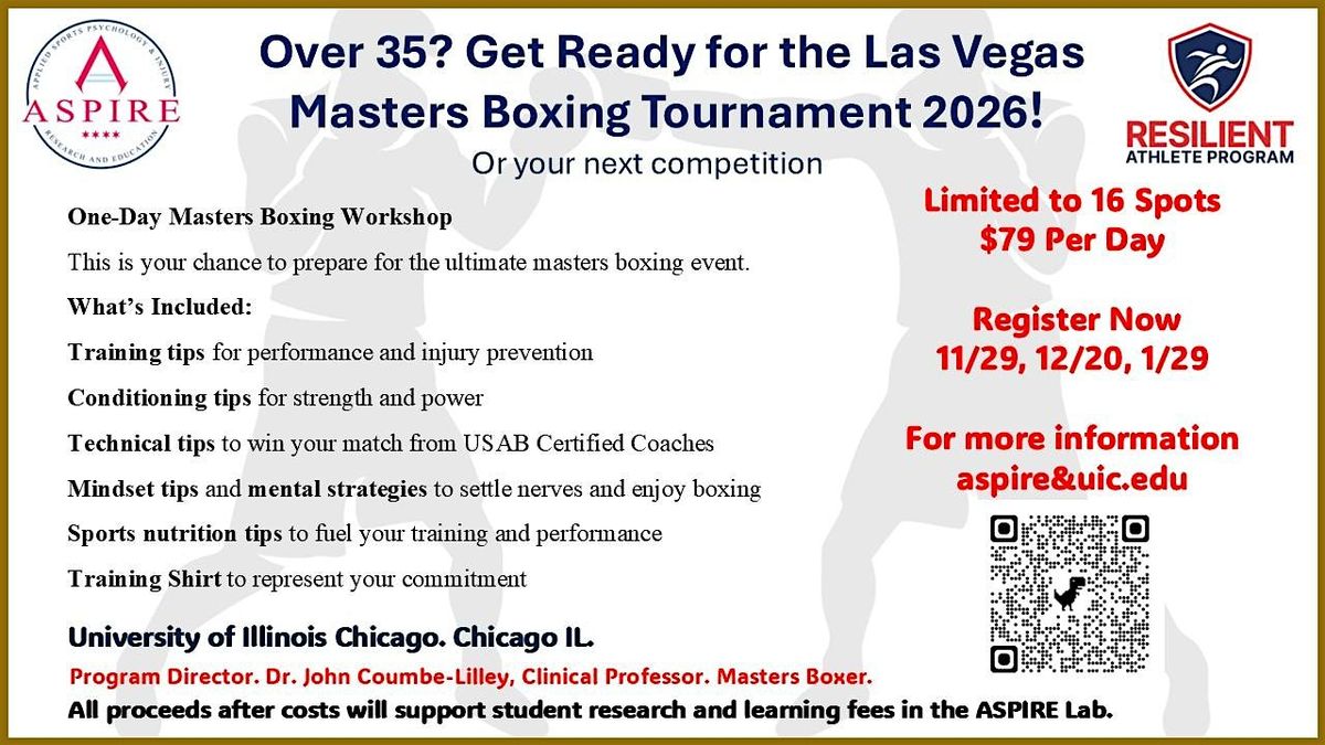1-Day Masters Boxing Workshop, 29 November | Event in Chicago | AllEvents