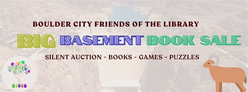 Big Basement Book Sale, 12 September | Event in Boulder City | AllEvents
