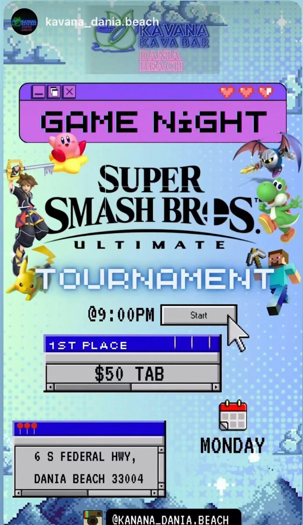 Critical Combo Super Smash Bros@ Kavana Bar Dania Beach | Event in Dania Beach | AllEvents