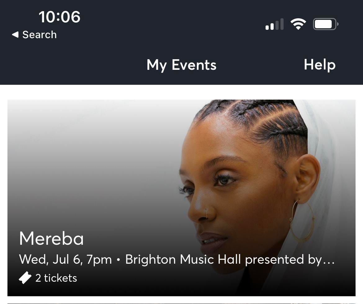 Mereba at The Kessler Theater, 13 July | Event in Dallas | AllEvents