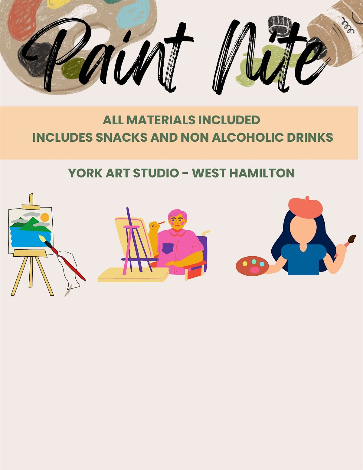 Paint Nite  Art Event in Hamilton. Fun creative event. Paint Party. | Event in Hamilton | AllEvents