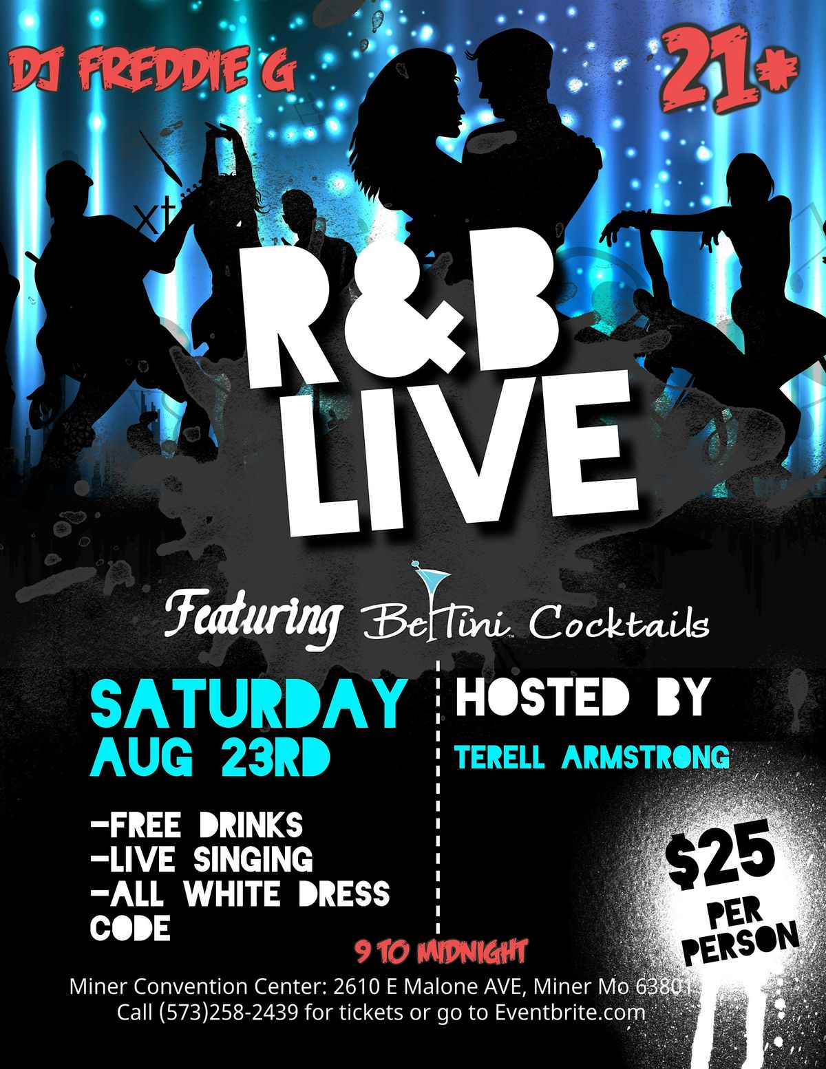 R&B LIVE, 23 August | Event in Sikeston | AllEvents
