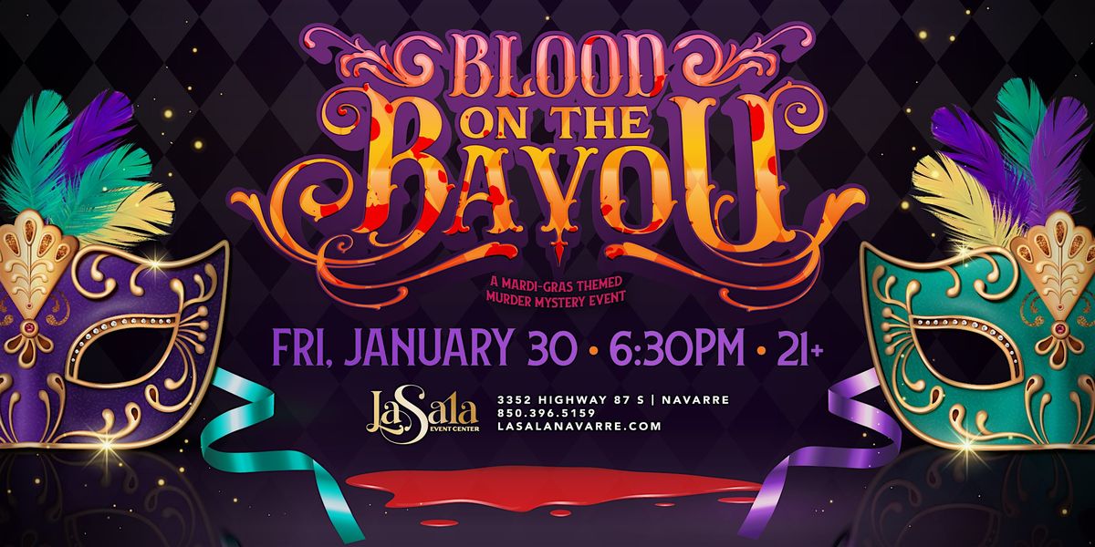 Mardi Gras M**der Mystery Dinner, 30 January | Event in Navarre | AllEvents