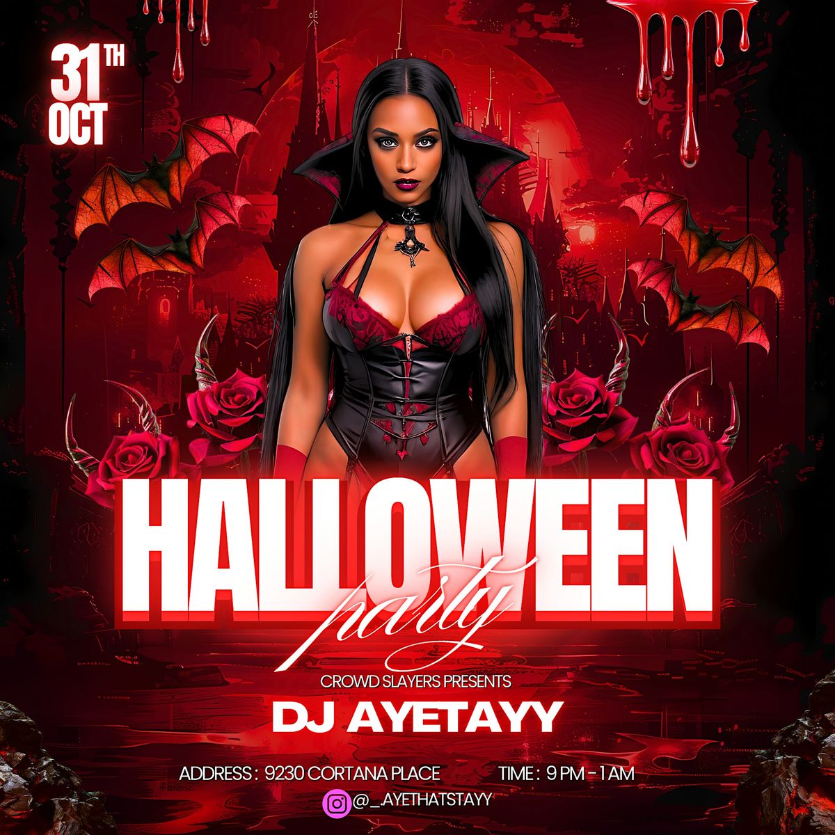 Crowd Slayers Halloween Bash, 26 October | Event in Baton Rouge | AllEvents