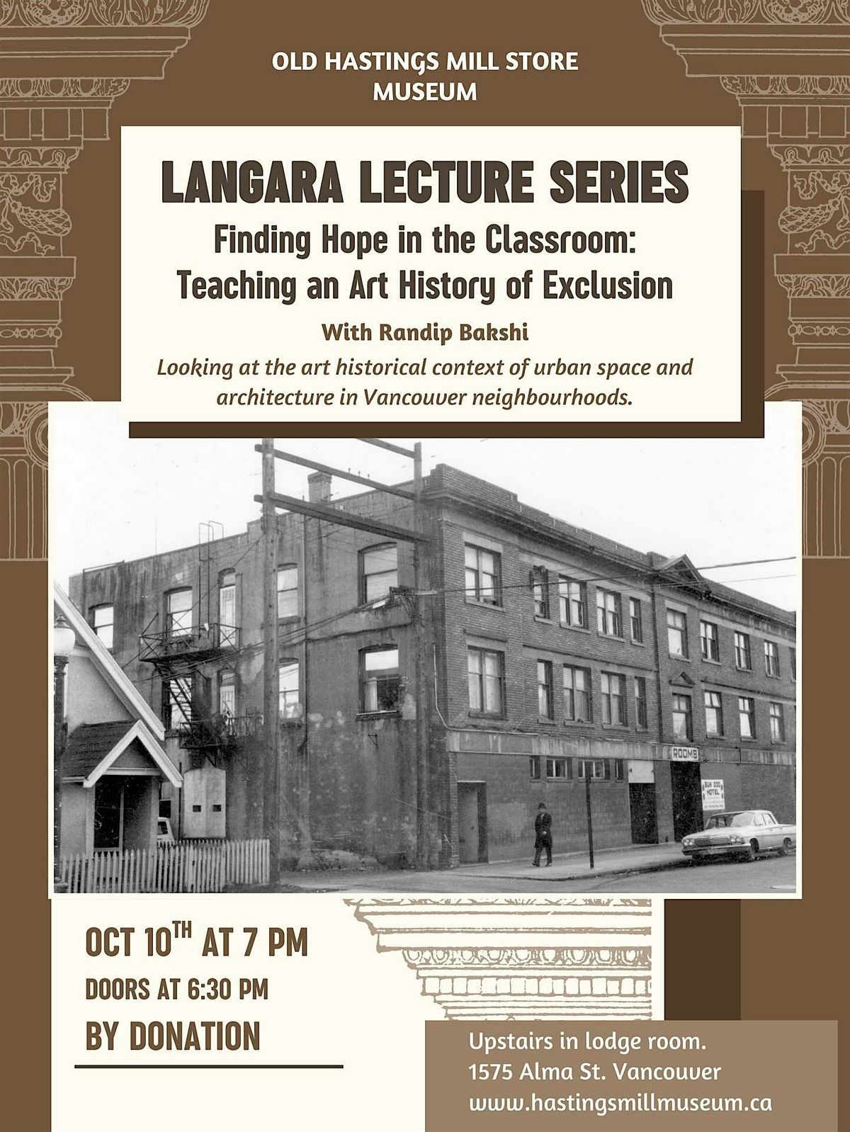 Finding Hope in the Classroom: Teaching an Art History of Exclusion, 10 October | Event in Vancouver | AllEvents