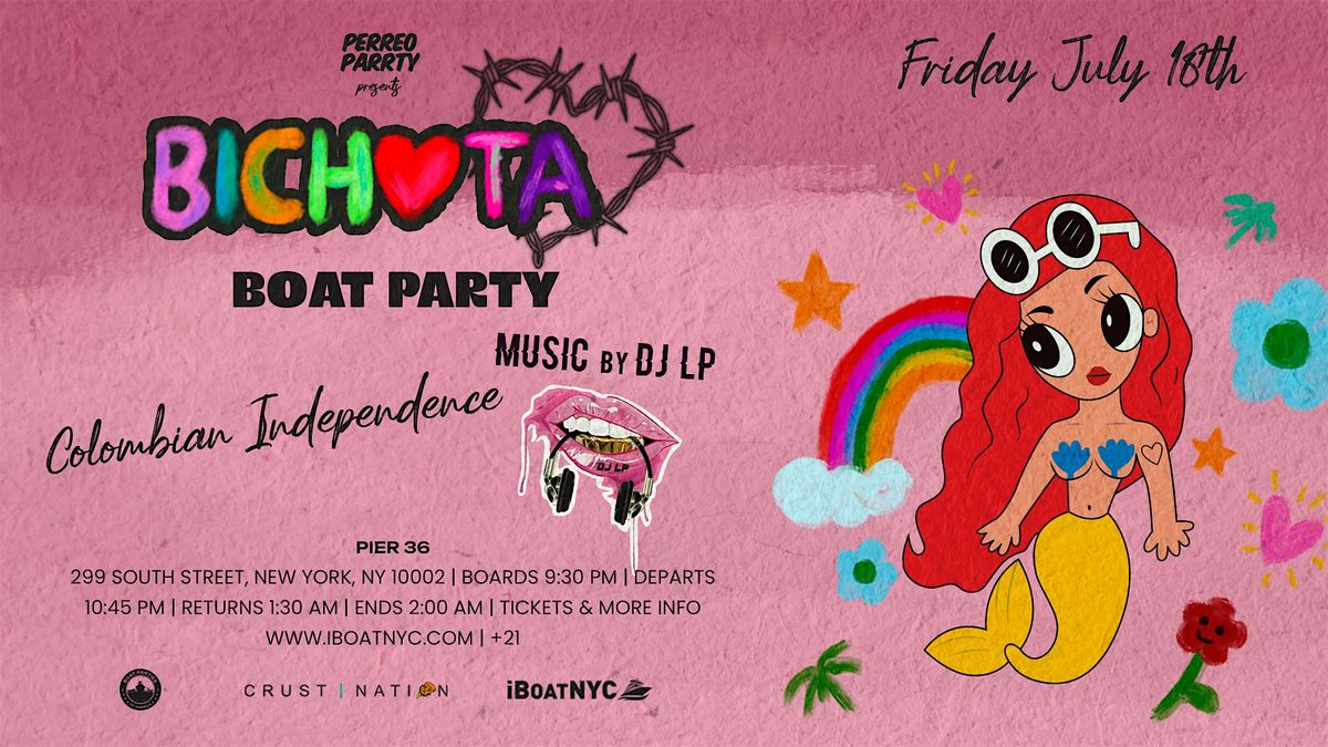 Bichota Boat - Karol G Tribute for Colombian Independence Day Boat Party, 18 July | Event in New York, | AllEvents
