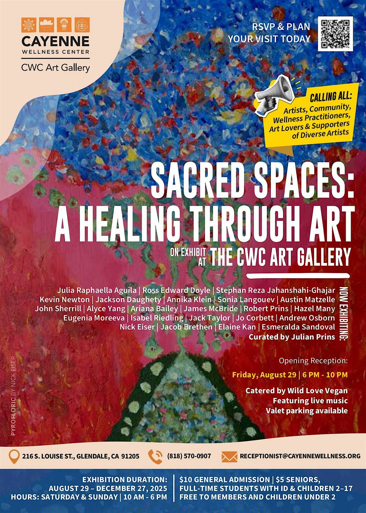 Sacred Spaces: A Healing Through Art | Event in Glendale | AllEvents