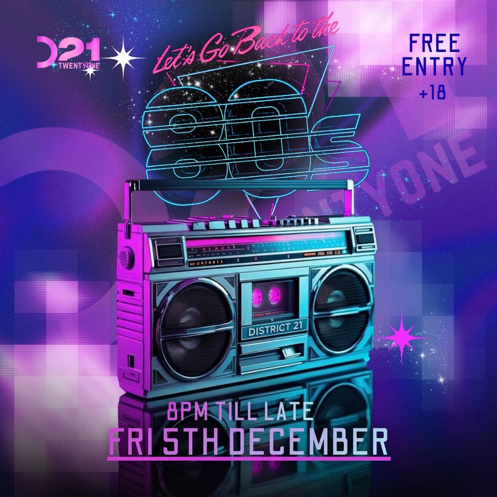 Back to the 80's | Event in Dudley | AllEvents