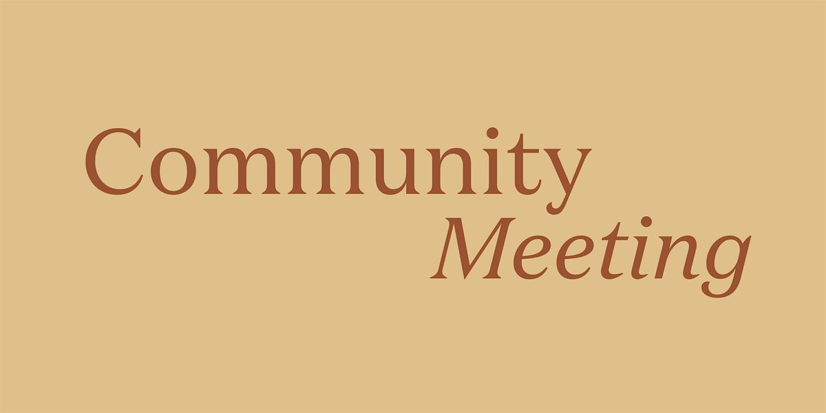 Community Meeting - June 5, 2025, 5 June | Event in Vallejo | AllEvents