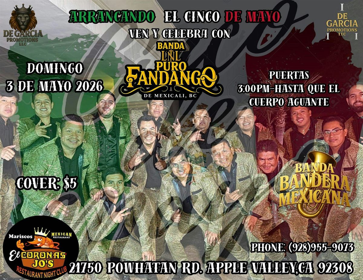 Arrancando El Cinco De Mayo, 3 May | Event in Apple Valley | AllEvents