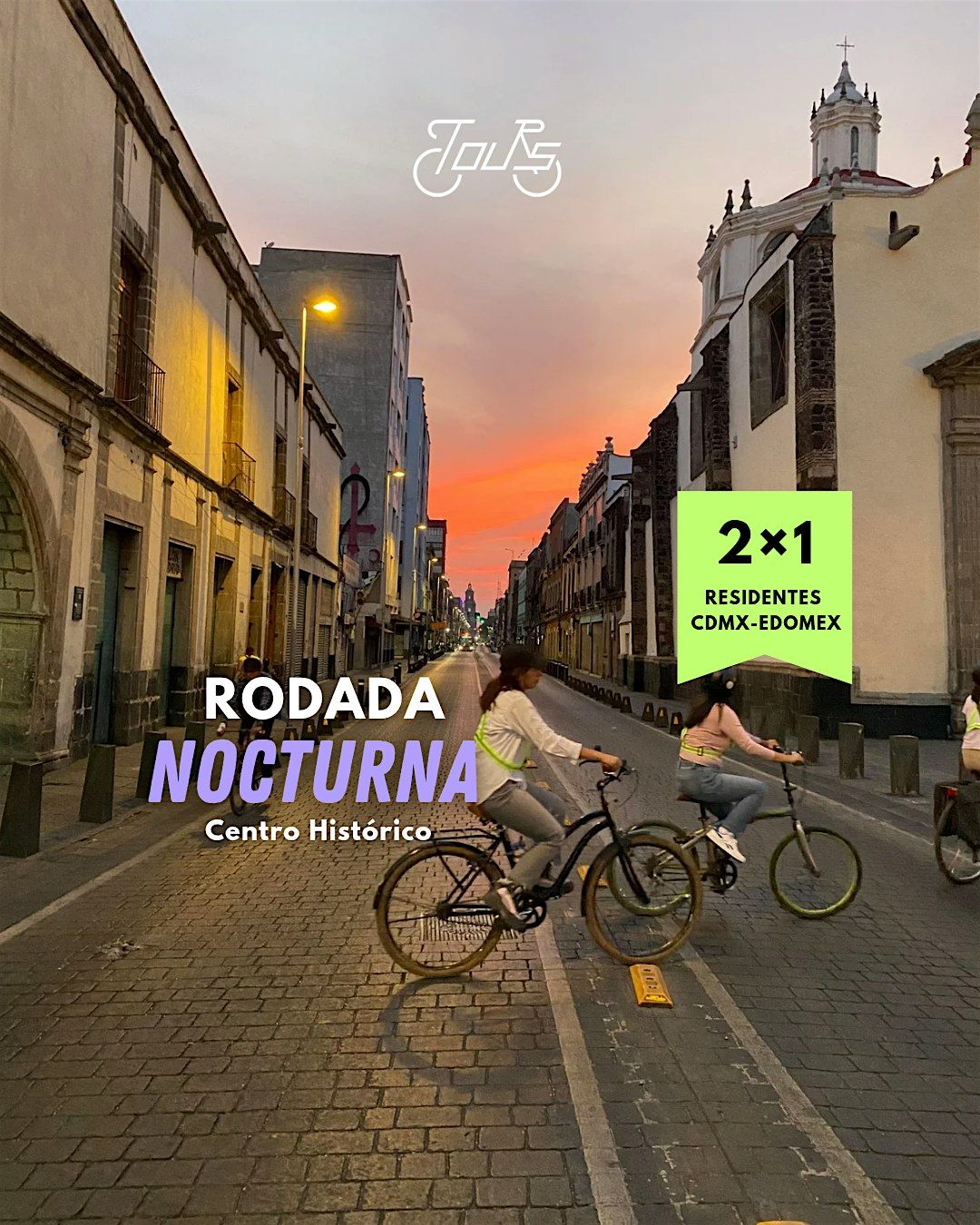Tour en bici - Rodada nocturna Centro Histórico | Event in Juárez | AllEvents