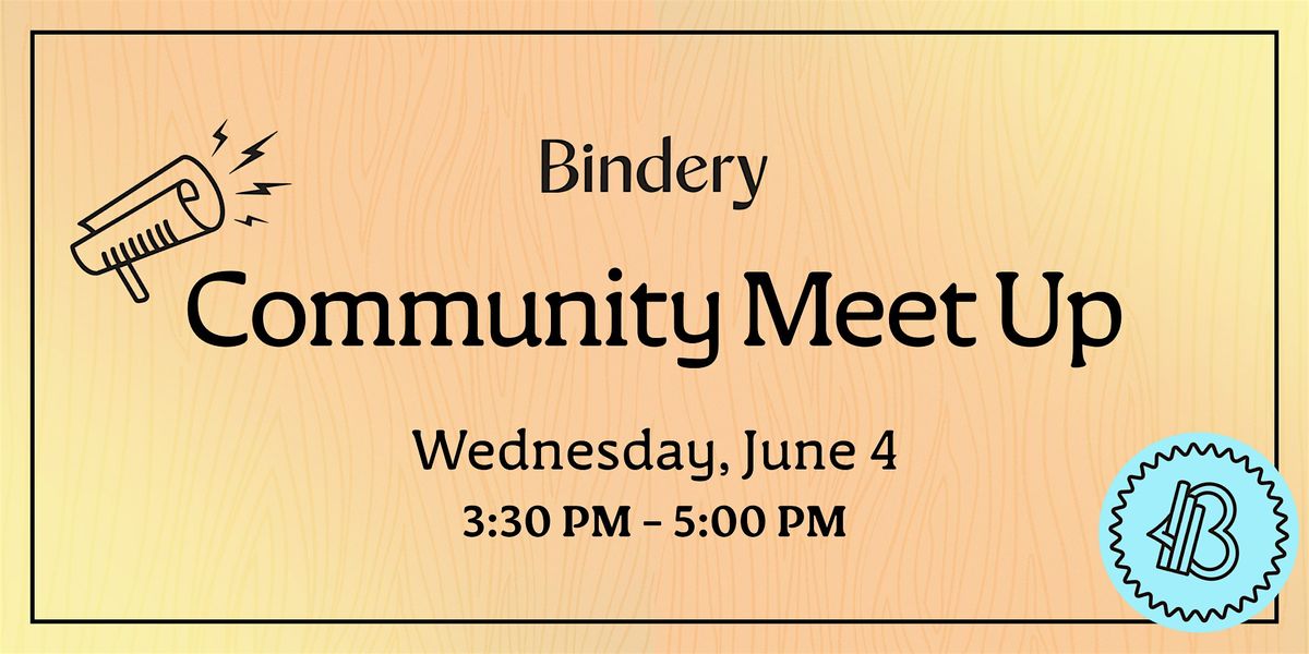 Bindery Community Meet Up at B&N 5th Avenue!, 4 June | Event in New York | AllEvents