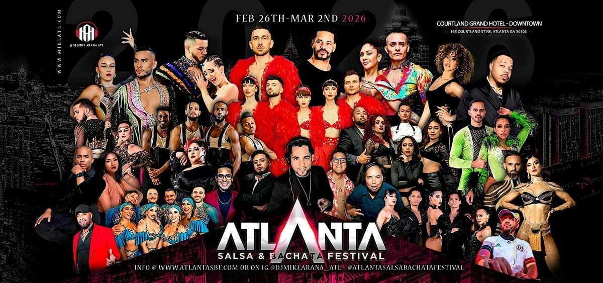 ATLANTA SALSA & BACHATA FESTIVAL 2026, 26 February | Event in Atlanta | AllEvents