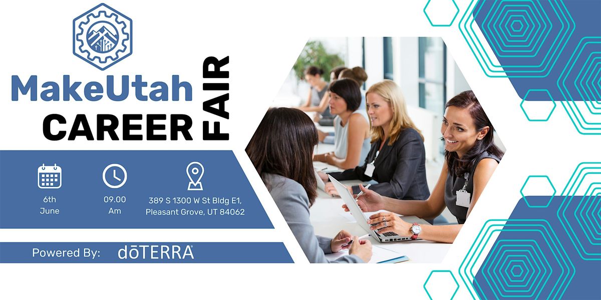 Career Fair by MakeUtah, 6 June | Event in Pleasant Grove | AllEvents