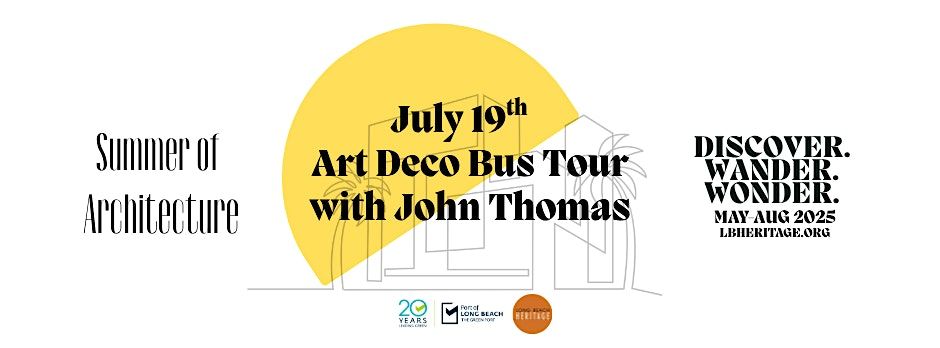 Summer of Architecture: Art Deco Bus Tour with John Thomas, 19 July | AllEvents
