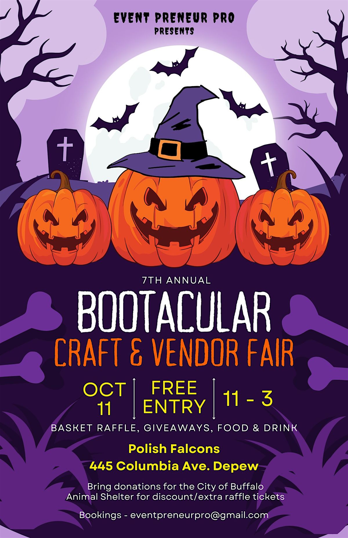 Halloween Bootacular Craft & Vendor Fair, 11 October | Event in Depew | AllEvents
