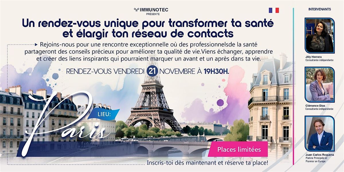 Un rendez-vous unique pour transformer ta santé | Event in Paris | AllEvents