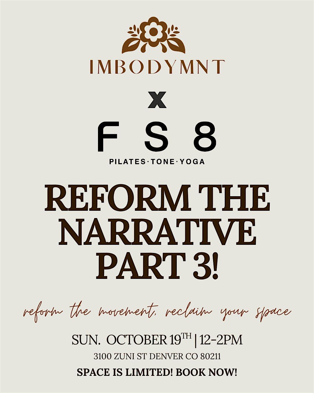 Reform the Narrative Part 3!, 19 October | Event in Denver | AllEvents