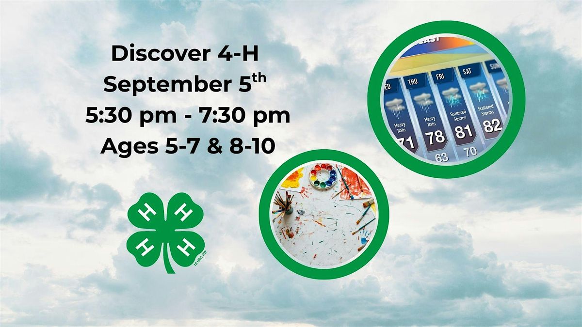 September Discover 4-H, 5 September | Event in Barco | AllEvents