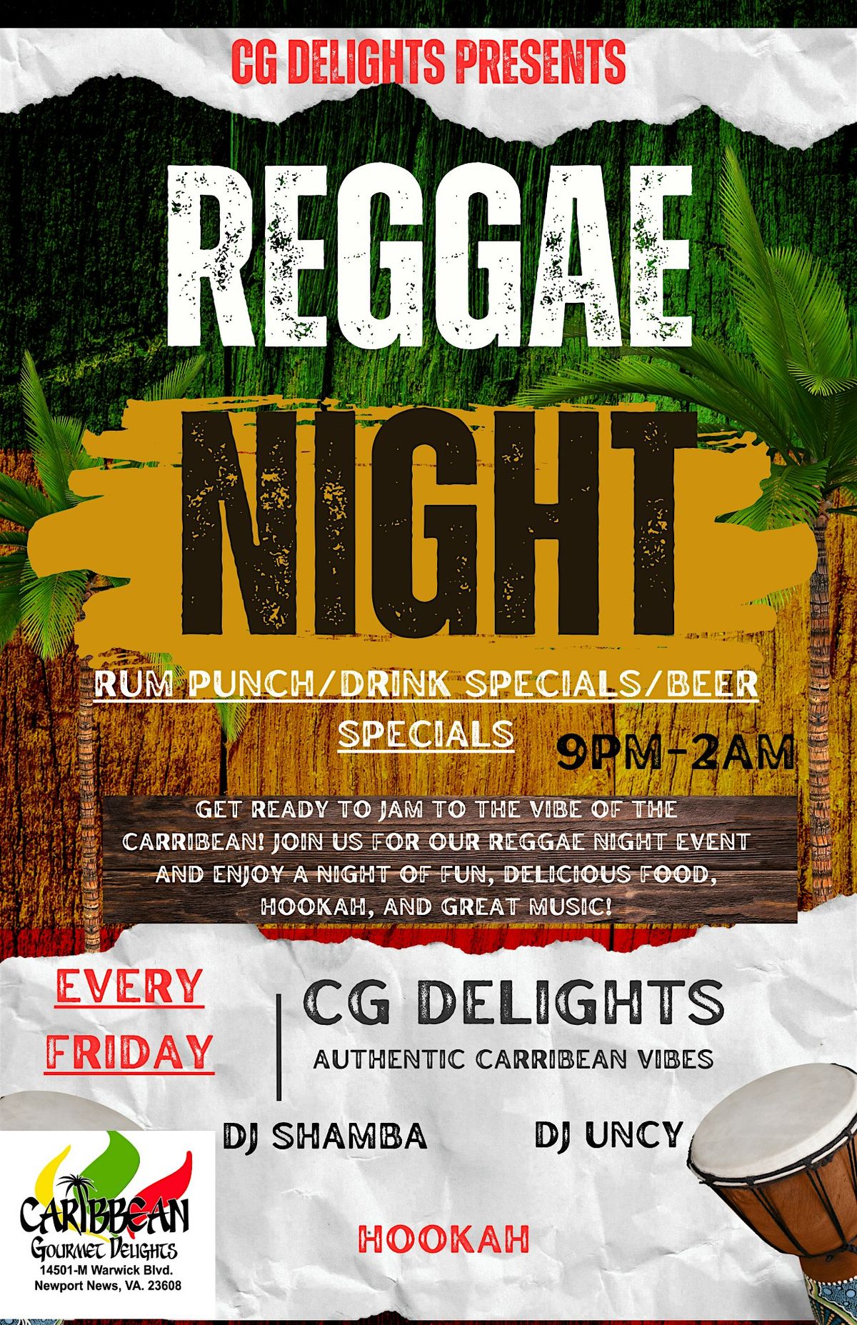Reggae Night | Event in Newport News | AllEvents