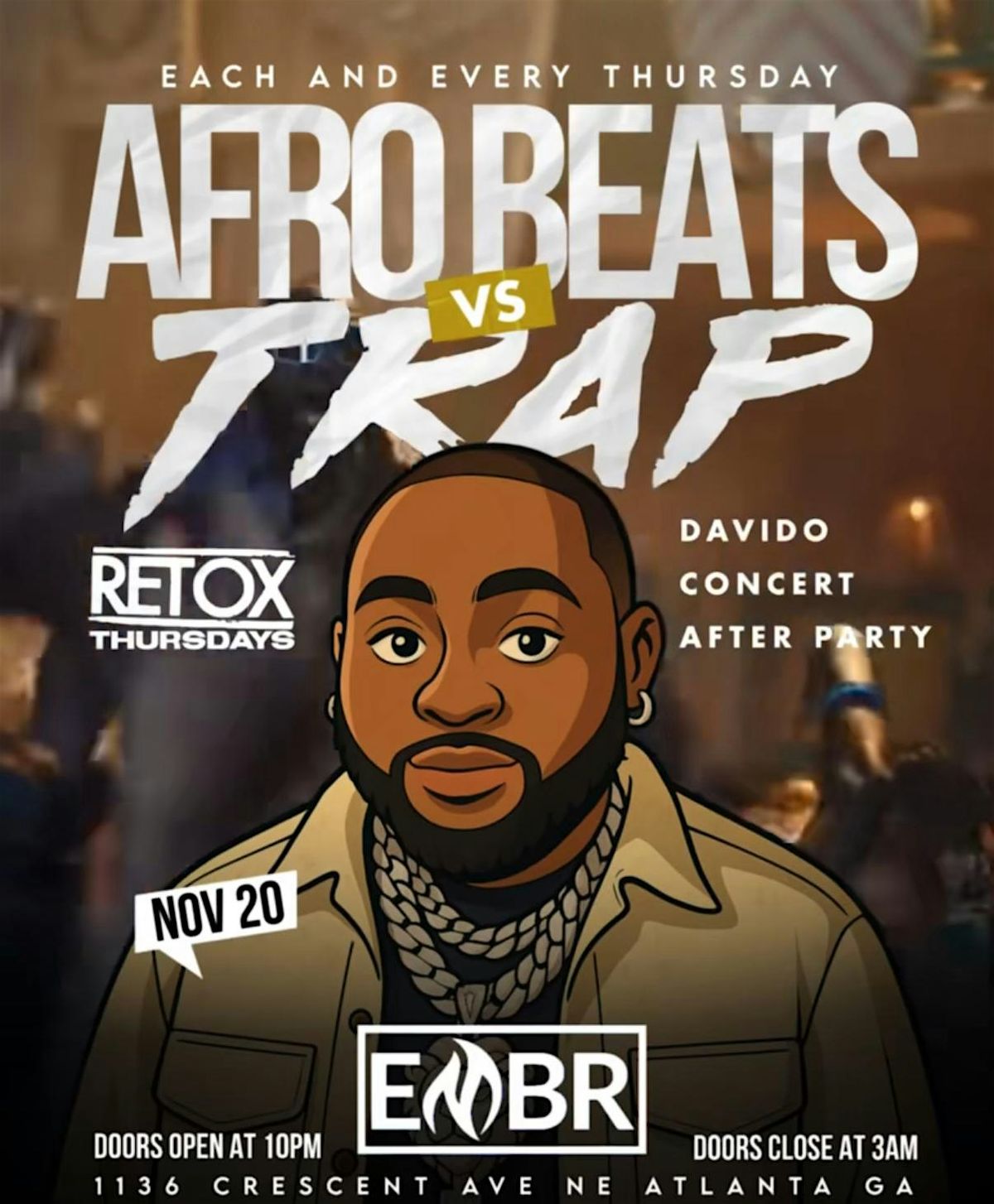 AFROBEATS VS TRAP, 27 November | Event in Atlanta | AllEvents