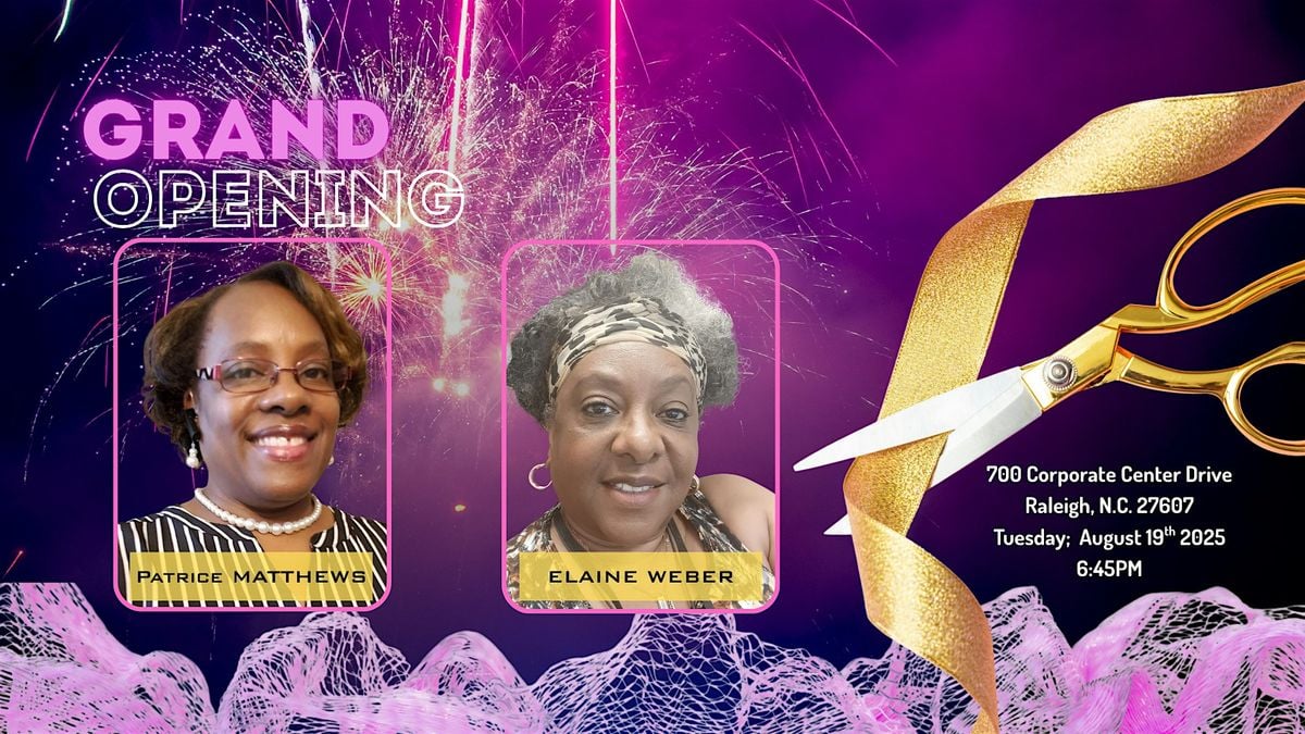 Grand Opening, 19 August | Event in Raleigh | AllEvents