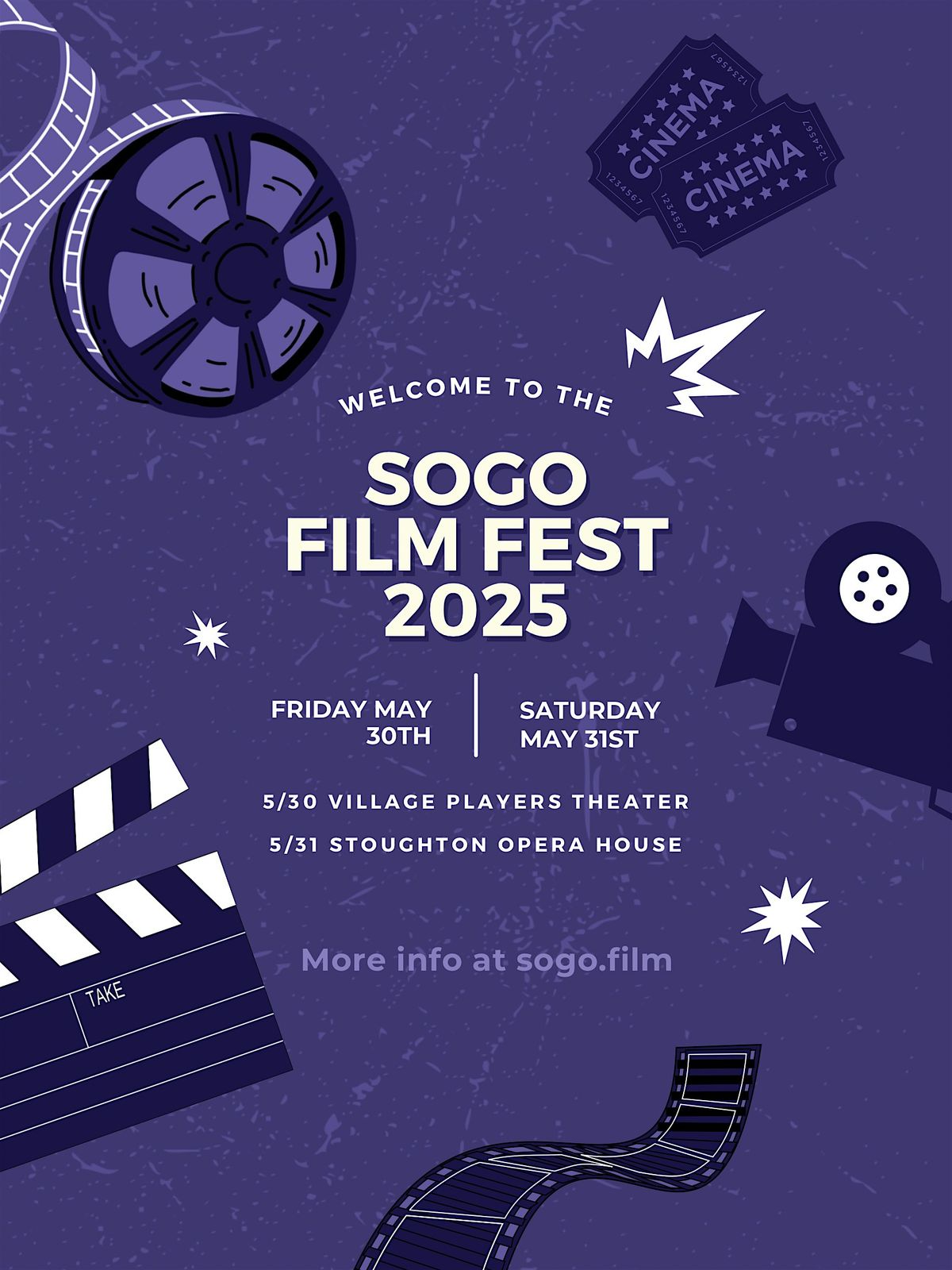 SOGO Film Fest 2025 – Closing Night at Stoughton Opera House, 31 May | Event in Stoughton | AllEvents